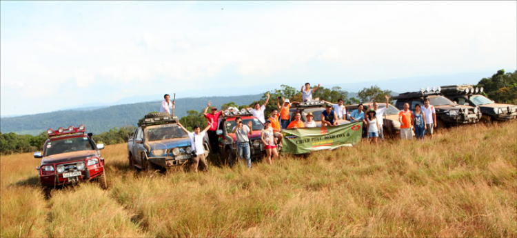 Ảnh hành trình Off-Road chinh phục Đỉnh Con Ó - Đạ Tẻh