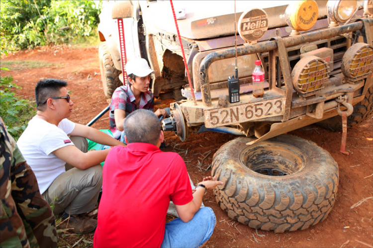 Ảnh hành trình Off-Road chinh phục Đỉnh Con Ó - Đạ Tẻh