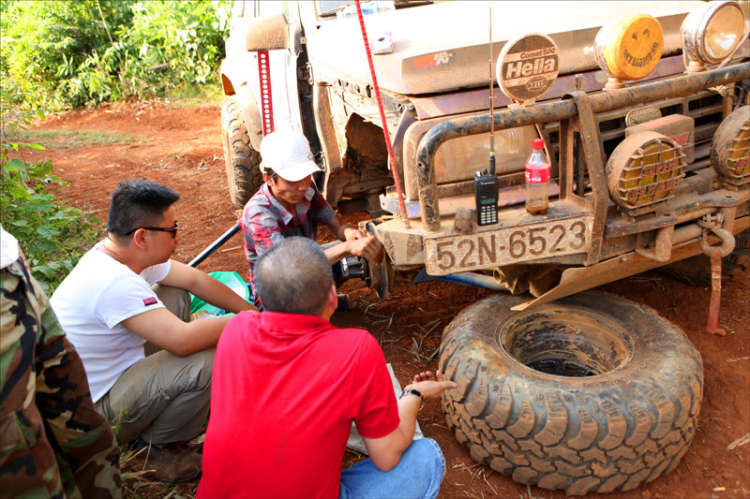 Ảnh hành trình Off-Road chinh phục Đỉnh Con Ó - Đạ Tẻh