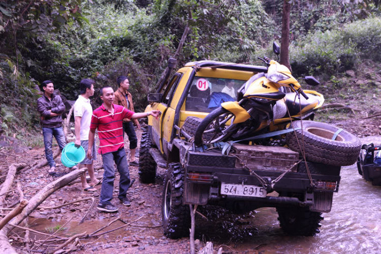 Ảnh hành trình Off-Road chinh phục Đỉnh Con Ó - Đạ Tẻh