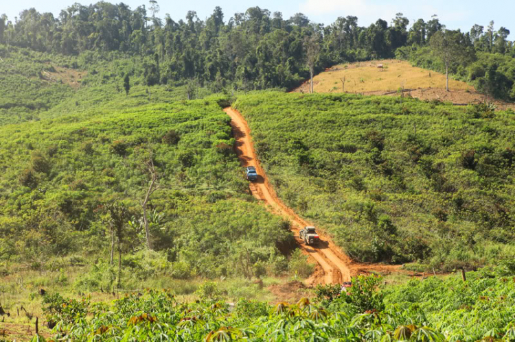 Ảnh hành trình Off-Road chinh phục Đỉnh Con Ó - Đạ Tẻh