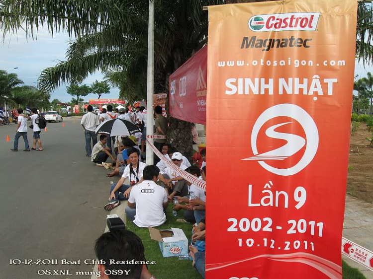 Hình ảnh mừng OS9Y của XNL tại BCR-Q9 ngày 10/12/2011