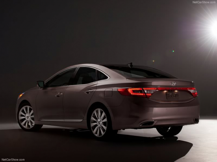 Hyundai Azera 2012 chính thức ra mắt tại thị trường Mỹ