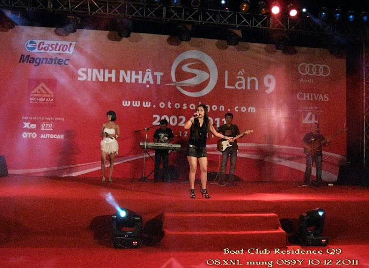 Hình ảnh mừng OS9Y của XNL tại BCR-Q9 ngày 10/12/2011