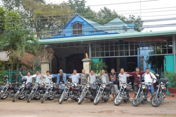 THành lập Hội những người mê và chơi xe Motor Honda LA 250cc
