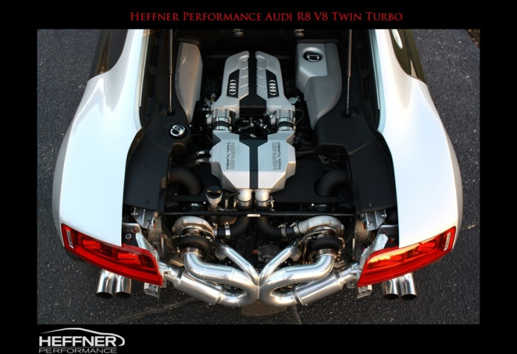 Độ Twin Turbo HEFFNER cho Audi R8!