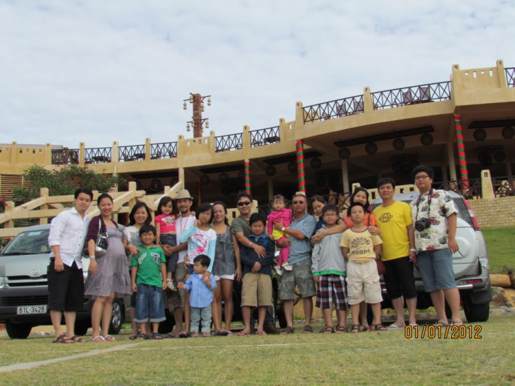Hình ảnh đón chào năm mới tại Mũi Né - Phan Thiết & Bình Châu.