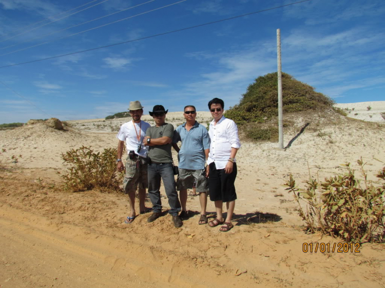 Hình ảnh đón chào năm mới tại Mũi Né - Phan Thiết & Bình Châu.