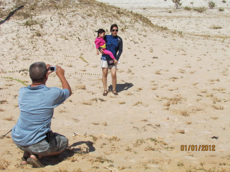Hình ảnh đón chào năm mới tại Mũi Né - Phan Thiết & Bình Châu.