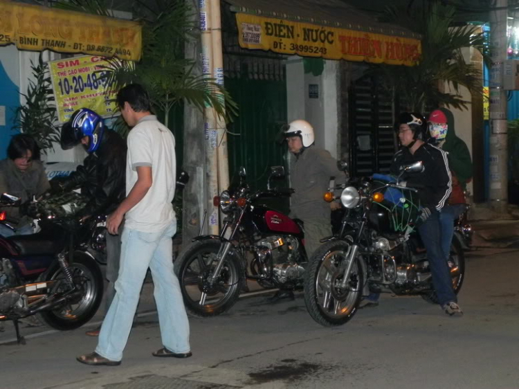 THành lập Hội những người mê và chơi xe Motor Honda LA 250cc