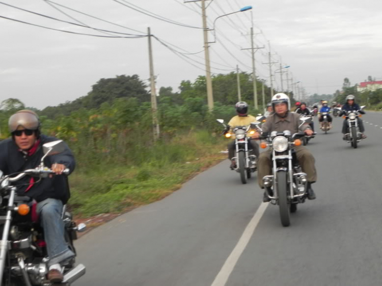 THành lập Hội những người mê và chơi xe Motor Honda LA 250cc