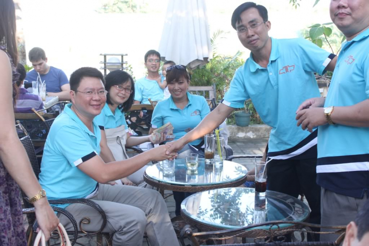 Hình ảnh chương trình tất niên liên 5 chi hội 07/01/2012