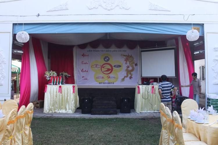 Hình ảnh chương trình tất niên liên 5 chi hội 07/01/2012