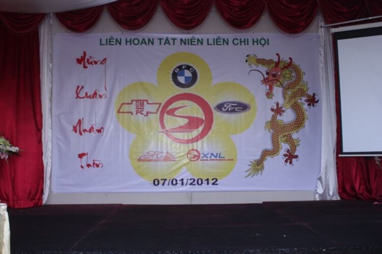 Hình ảnh chương trình tất niên liên 5 chi hội 07/01/2012
