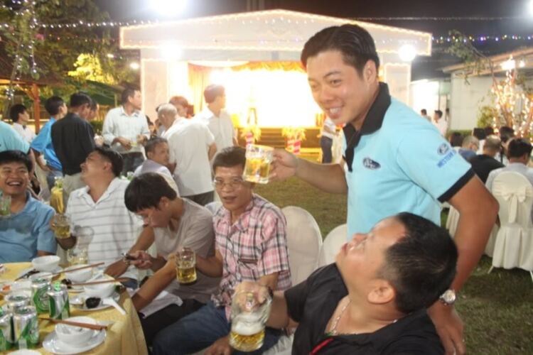 Hình ảnh chương trình tất niên liên 5 chi hội 07/01/2012