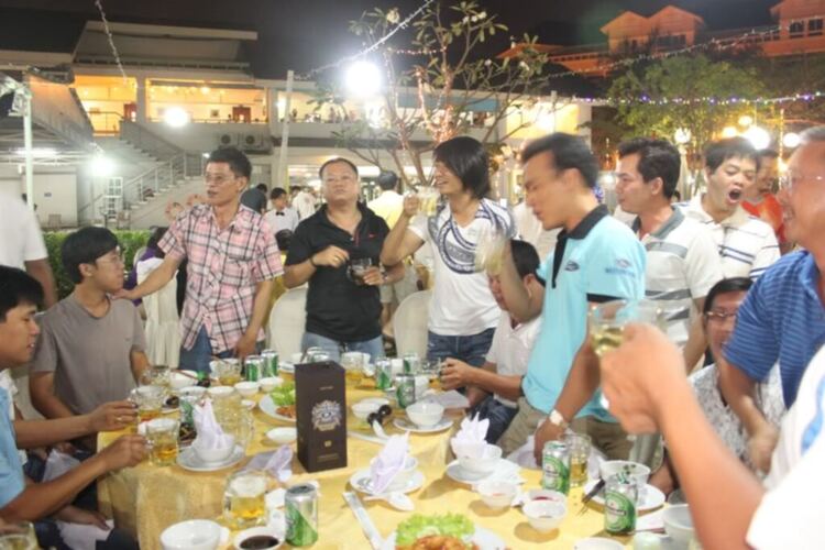 Hình ảnh chương trình tất niên liên 5 chi hội 07/01/2012