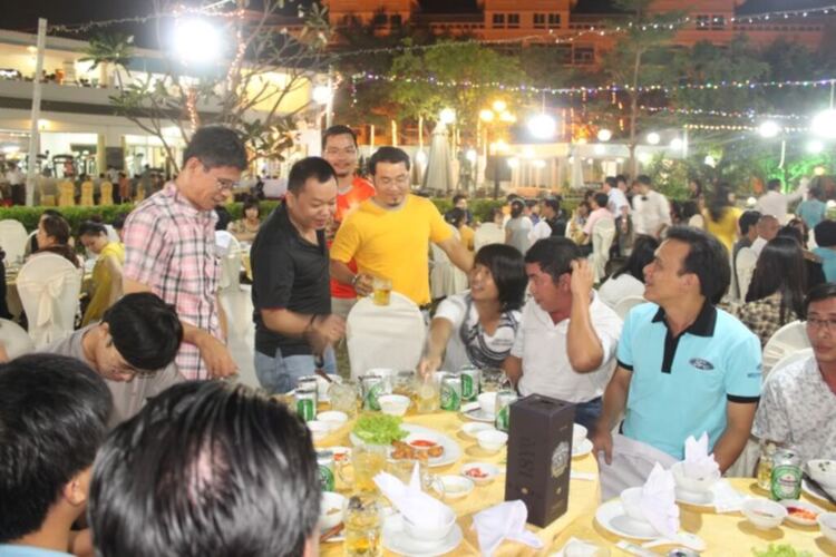 Hình ảnh chương trình tất niên liên 5 chi hội 07/01/2012