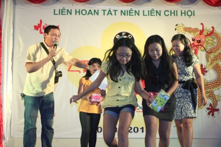 Hình ảnh chương trình tất niên liên 5 chi hội 07/01/2012