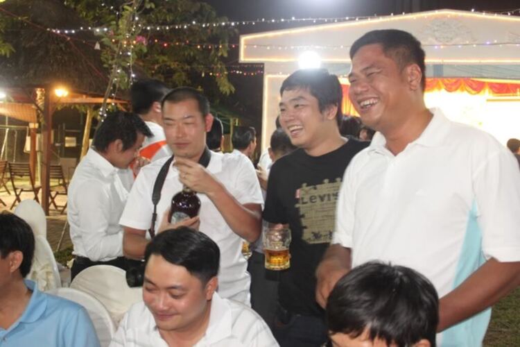 Hình ảnh chương trình tất niên liên 5 chi hội 07/01/2012