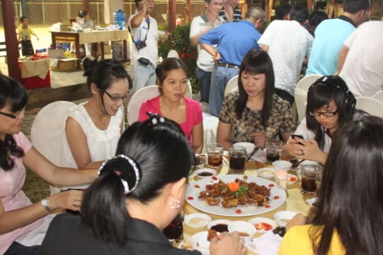Hình ảnh chương trình tất niên liên 5 chi hội 07/01/2012