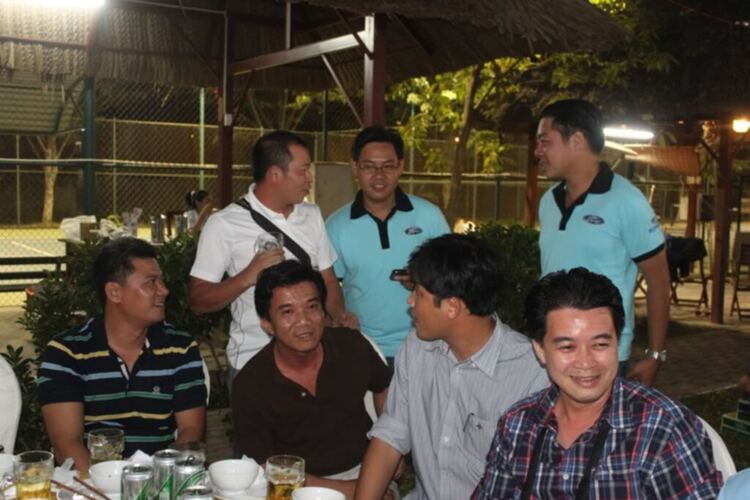 Hình ảnh chương trình tất niên liên 5 chi hội 07/01/2012