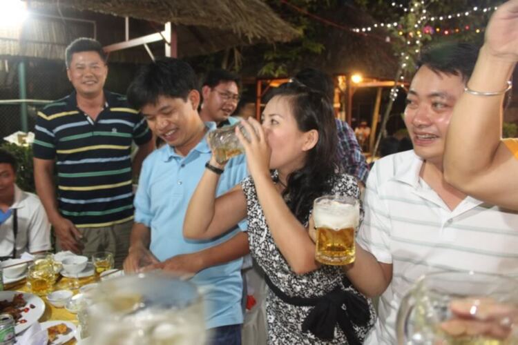 Hình ảnh chương trình tất niên liên 5 chi hội 07/01/2012