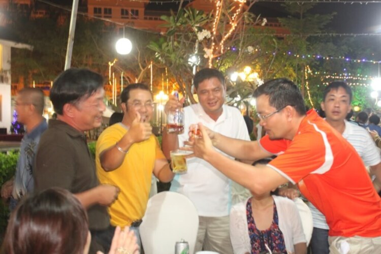 Hình ảnh chương trình tất niên liên 5 chi hội 07/01/2012