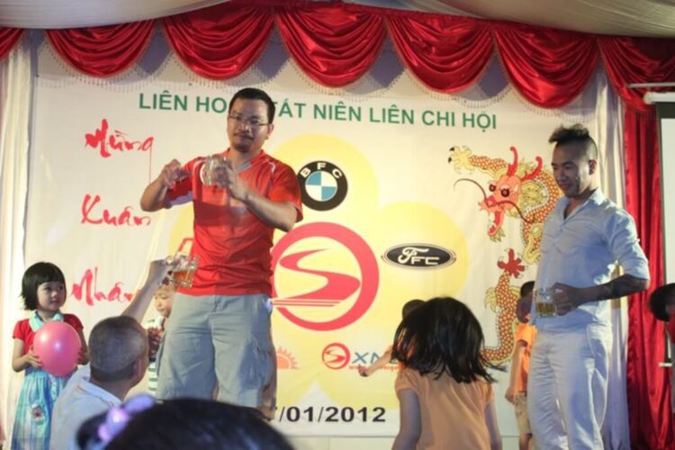 Hình ảnh chương trình tất niên liên 5 chi hội 07/01/2012