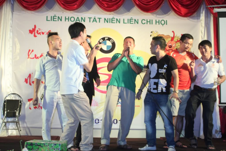 Hình ảnh chương trình tất niên liên 5 chi hội 07/01/2012