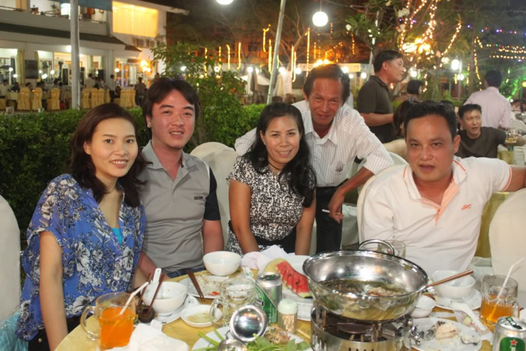 Hình ảnh chương trình tất niên liên 5 chi hội 07/01/2012