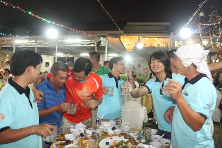 Hình ảnh chương trình tất niên liên 5 chi hội 07/01/2012