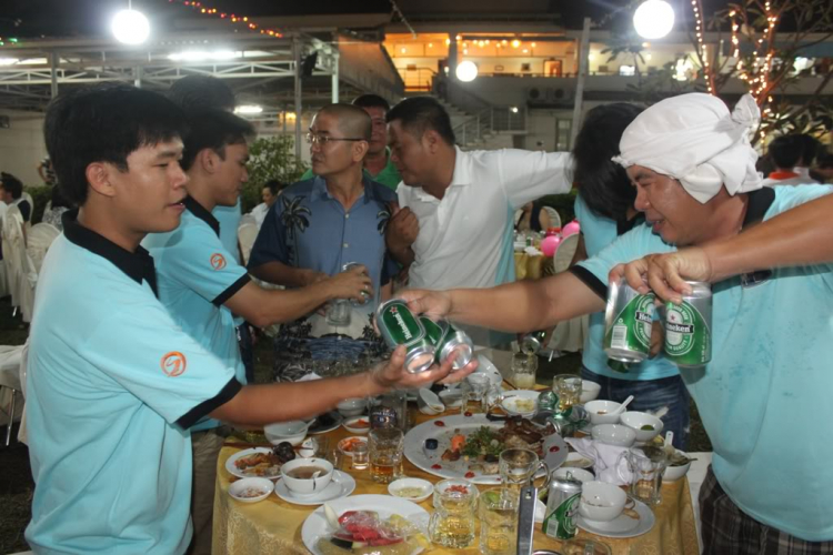 Hình ảnh chương trình tất niên liên 5 chi hội 07/01/2012