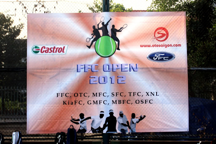 Hình ảnh giải Tennis FFC mở rộng mừng xuân 2011