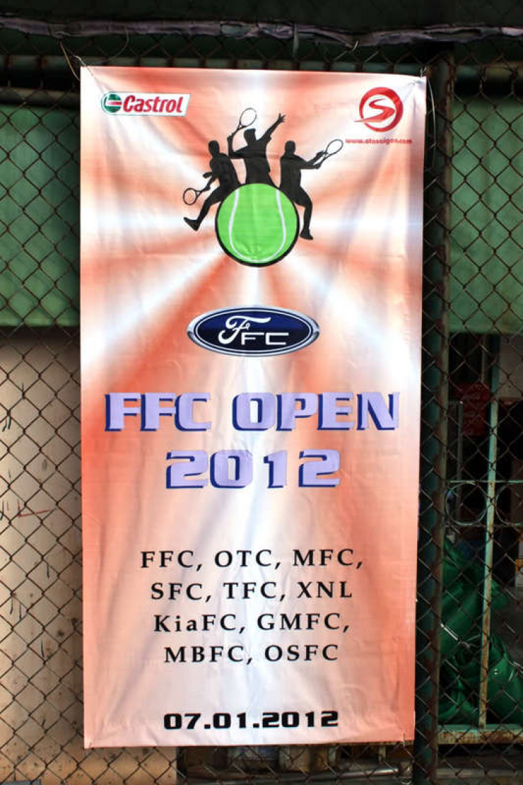 Hình ảnh giải Tennis FFC mở rộng mừng xuân 2011