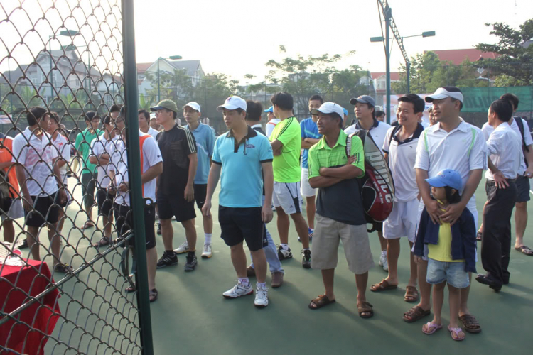 Hình ảnh giải Tennis FFC mở rộng mừng xuân 2011