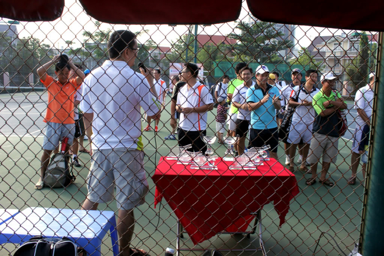 Hình ảnh giải Tennis FFC mở rộng mừng xuân 2011