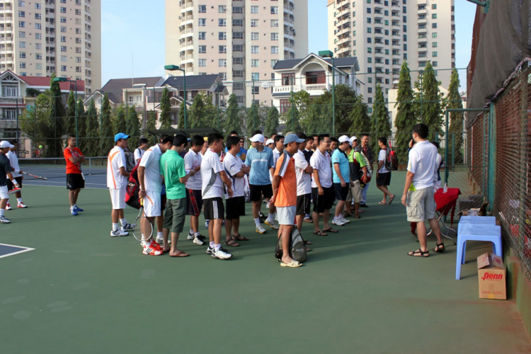 Hình ảnh giải Tennis FFC mở rộng mừng xuân 2011