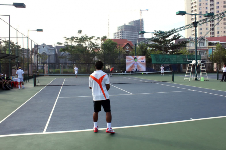 Hình ảnh giải Tennis FFC mở rộng mừng xuân 2011