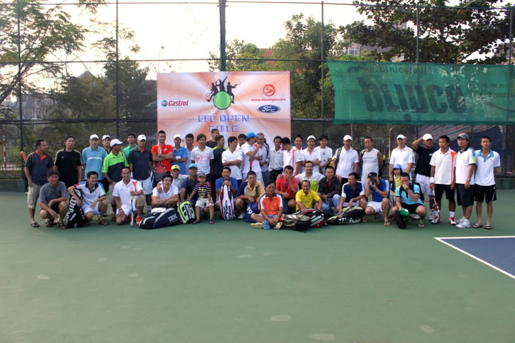 Hình ảnh giải Tennis FFC mở rộng mừng xuân 2011