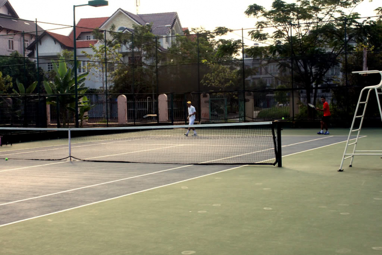 Hình ảnh giải Tennis FFC mở rộng mừng xuân 2011