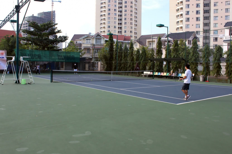 Hình ảnh giải Tennis FFC mở rộng mừng xuân 2011