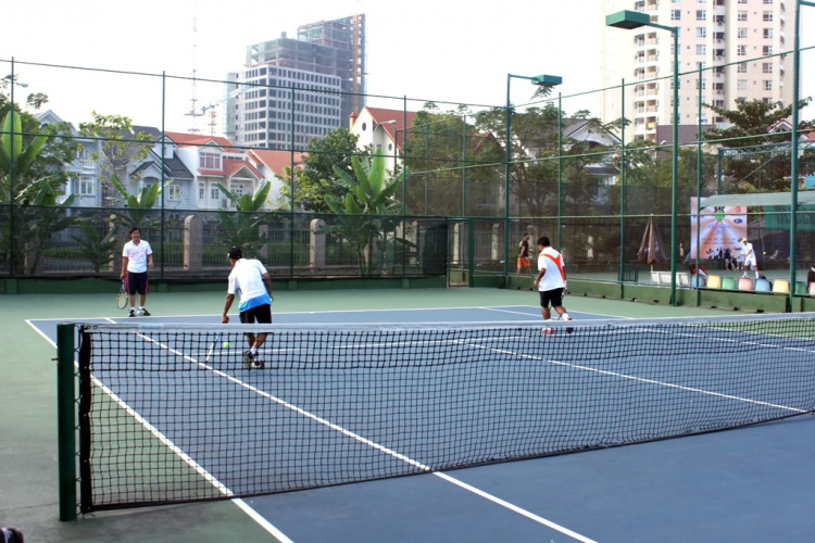 Hình ảnh giải Tennis FFC mở rộng mừng xuân 2011