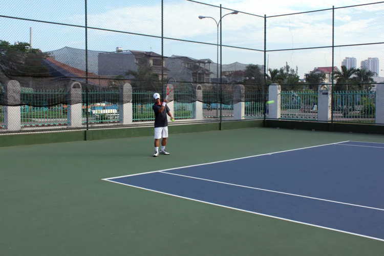 Hình ảnh giải Tennis FFC mở rộng mừng xuân 2011