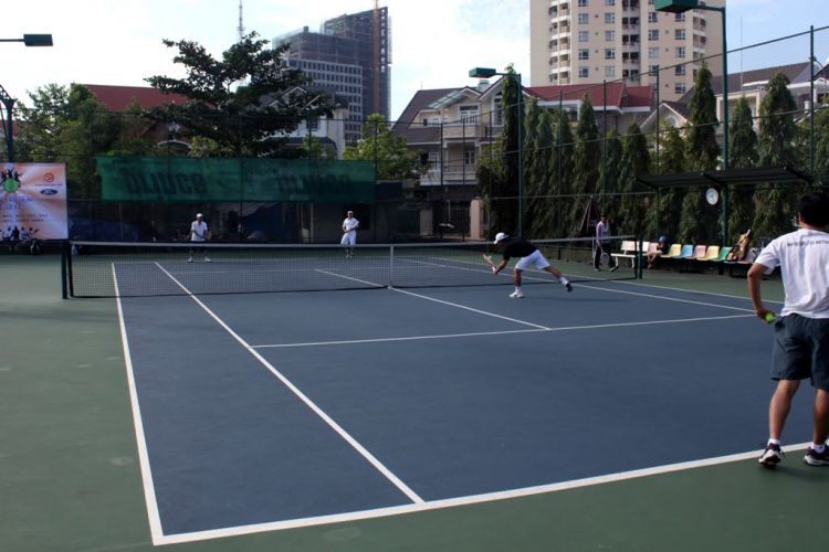 Hình ảnh giải Tennis FFC mở rộng mừng xuân 2011