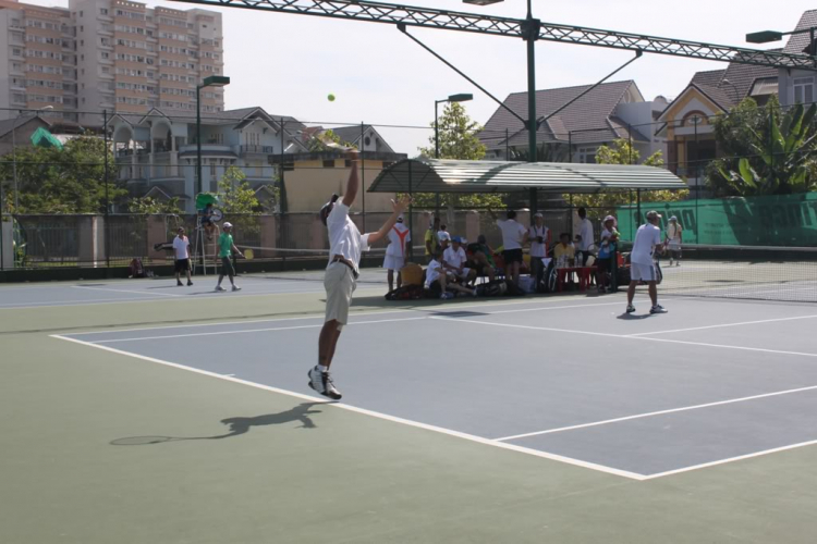 Hình ảnh giải Tennis FFC mở rộng mừng xuân 2011