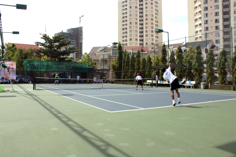 Hình ảnh giải Tennis FFC mở rộng mừng xuân 2011