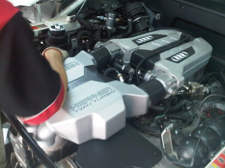 Độ Twin Turbo HEFFNER cho Audi R8! Độ Twin Turbo HEFFNER cho Audi R8!