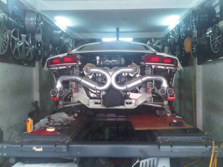 Độ Twin Turbo HEFFNER cho Audi R8!