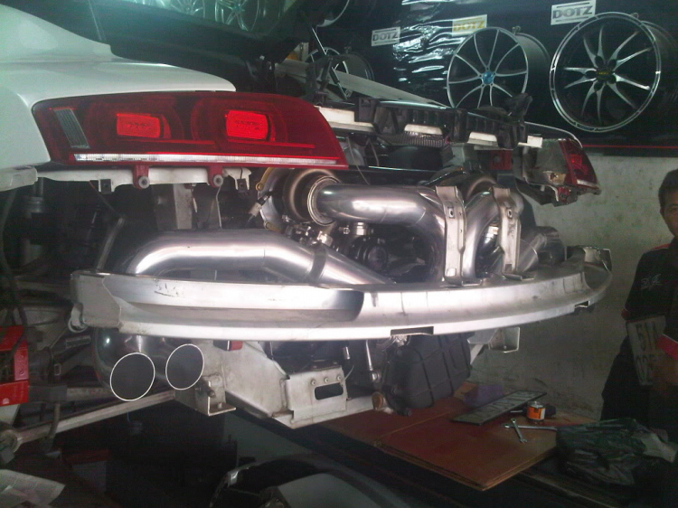 Độ Twin Turbo HEFFNER cho Audi R8! Độ Twin Turbo HEFFNER cho Audi R8!