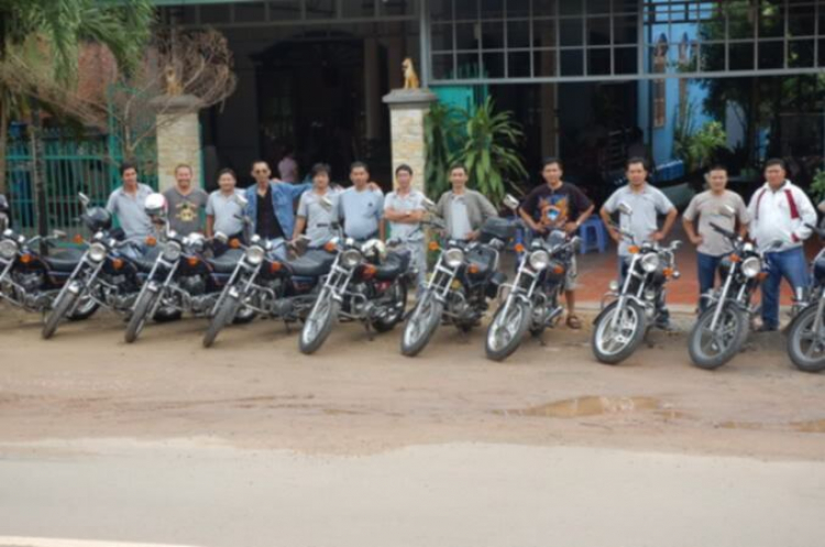 THành lập Hội những người mê và chơi xe Motor Honda LA 250cc THành lập Hội những người mê và chơi xe Motor Honda LA 250cc